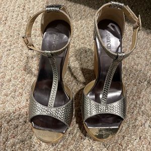 Jimmy Choo Cork Style Wedges